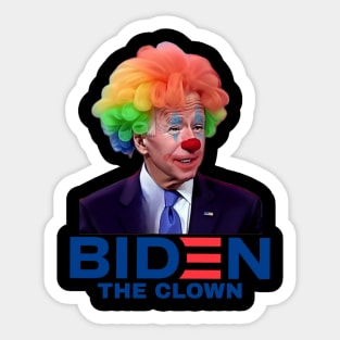 Biden the clown Sticker